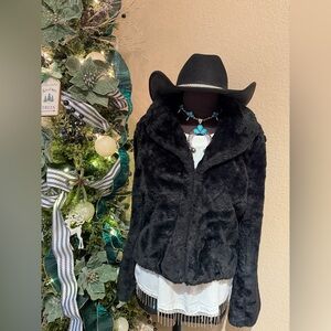 BB Dakota faux fur coat